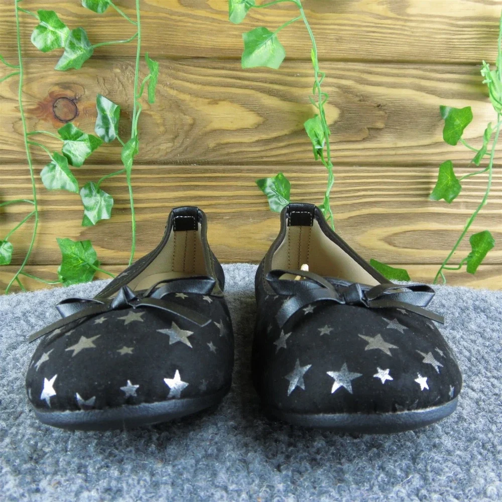 Kensie Girl Youth Girls Ballet Shoes Size 13 Medium Black‎ Synthetic Slip On